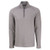 Elemental Grey Heather - Cutter & Buck Peshastin Eco Fleece Recycled Mens Half Zip Pullover