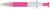 Pink Blank - Pen and Syringe shape highlighter combo marker