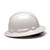 White - Pyramex Ridgeline 4-Point Ratchet Full Brim Hard Hat