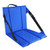 Blue - Foldable Stadium Seat Cushion w/Carry Handle