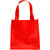 Red Blank - Small Non-Woven Grocery Tote Bags (12.625"x13")