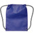 Royal Blue Blank - Small Non-Woven Drawstring Backpack