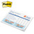 Custom Printed Post-it® Notes (6"x8") 25 Sheets/ 4 Color