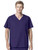 Grape - Wink WonderWORK 103 Men's V-Neck Scrub Top