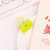 Dovetail Clamp Acrylic Album Memo Clip Bag Binder Sealing Clip Food Bag Clamp-Two Sides Printing