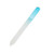 5 1/2" Premium Tempered Glass Nail File in Clear Sleeve