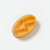 Orange - Oval Pill Box