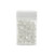 Clear Peppermint (White) Blank - 1 1/2" x 2 1/2" Rectangular Flip-Top Mint Dispenser