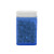 Blue Peppermint (White) Blank - 1 1/2" x 2 1/2" Rectangular Flip-Top Mint Dispenser