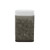 Black Peppermint (White) Blank - 1 1/2" x 2 1/2" Rectangular Flip-Top Mint Dispenser