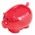 Translucent Red Logo - Action Piggy Bank