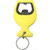 Yellow - Wine Cup Shape Bottle Opener w/Key Ring