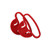 Red Blank - Bag Grip Handle w/Carabiner