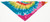 Large Pet Bandana Tie-Dye Color