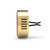 Gold Blank - Metal Car Aroma Diffuser Vent Clip
