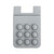 Gray - Push Pop Bubble Silicone Phone Wallet