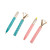 Powder Point Large Diamond Twist Metal Ballpoint Pen