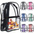 Heavy Duty Multi-Function PVC Transparent Backpack (11"W X 15.50")