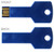 Blue - Columbus USB Flash Drive 16 GB