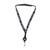 Custom 1/2" Tubular Lanyard w/ Retractable Badge Reel & Metal Crimp