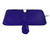 Purple - Collapsible Auto Sun Shade w/ Pouch