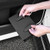 Magnetic Closure Car Trash Can Storage Rack Car Garbage Bin Multipurpose Organizer