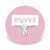 Pink Logo - Soft Silicone Rubber Coaster