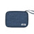 Navy Blue - Compact Travel Tech Organizer Pouch