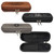 Faux Leather Smoke Case, Rawhide, 7" x 2 1/2" x 1 3/4"