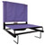 Foldable Stadium Chair for Bleachers with Cushioned Handle
