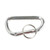 3-1/8" Carabiner W/Key Ring