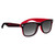 6224 REDBLK Silkscreen - Two-tone Malibu Sunglasses