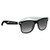 6224 WHTBLK Silkscreen - Two-tone Malibu Sunglasses