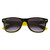 6224 YELBLK Closed - Two-tone Malibu Sunglasses