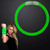 8 inch GREEN Glow Bracelet - BLANK