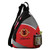 Red - Frosted Spectrum Sling Backpack