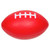 Red - Medium Football Stress Reliever