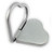 Heart Shaped Rotating Cell Phone Grip Ring Stand