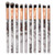 10 Small Marble Pattern Makeup Brush Makeup Set