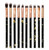 Various Blank - 10 Small Marble Pattern Makeup Brush Makeup Set