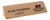 Light Brown Logo - Leatherette Nameplate Wedge (2.75"x10.5")