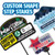 20 Mil Styrene Step Stakes 37-50 square inch