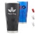 20 oz Stainless Steel Travel Tumbler Design Grip drinkware