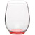 Red Blank - 5.5 oz. USA Made ARC Perfect Stemless Glasses W/ Custom Logo