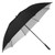 Black/Silver - The Vented Hybrid UV Golf Umbrella UPF50 - Auto-Open