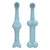 2 Pieces Dog Toothbrush