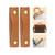 Brown - PU Leather Handle Sleeve