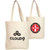 USA Made 10 Oz. Cotton Canvas Heavyweight Tote Bag w/Gusset (13"x 12.5"x 3")