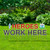 Heroes Work Here Yard Letters