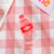 Bottle Shaped Acrylic Album Memo Clip Bag Binder Sealing Clip Food Bag Clamp-Two Sides Imprint